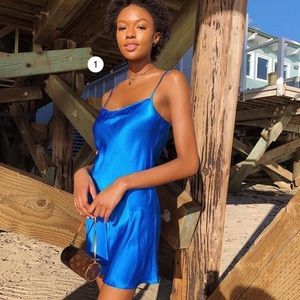 XS Frankies Bikinis Slip Dress